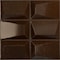 Ekena Millwork 19 5/8in. W x 19 5/8in. H Stratford EnduraWall Decorative 3D Wall Panel Covers 2.67 Sq. Ft. WP20X20STAMB - alternate 1